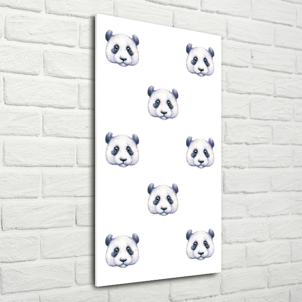 Plexiglasbilder vertikal Pandas
