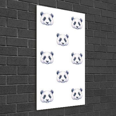 Plexiglasbilder vertikal Pandas