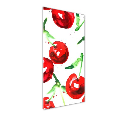 Plexiglasbilder vertikal Kirschen