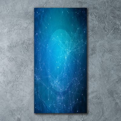 Bild auf Acrylglas vertikal Konstellation