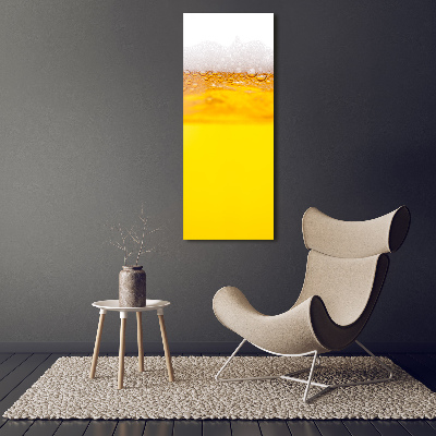 Bild auf Acrylglas vertikal Bier