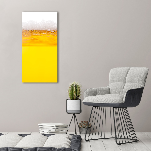 Bild auf Acrylglas vertikal Bier