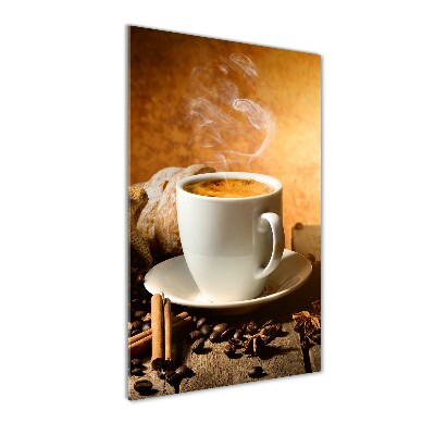Plexiglasbilder vertikal Eine Tasse Kaffee