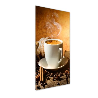 Plexiglasbilder vertikal Eine Tasse Kaffee