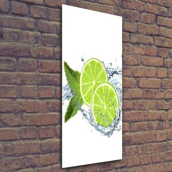 Acrylbild vertikal Limes