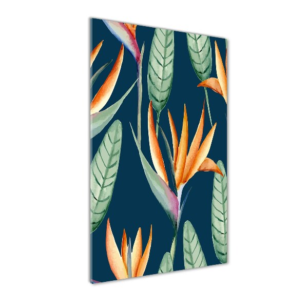 Plexiglasbilder vertikal Strelitzia reginae
