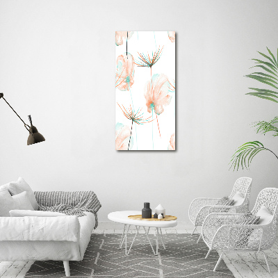 Bild auf Acrylglas vertikal Wildblumen