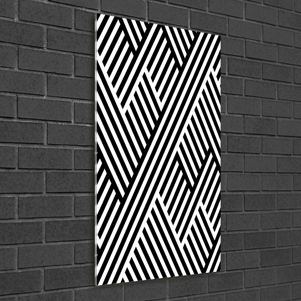 Plexiglasbilder vertikal Geometrischer Hintergrund