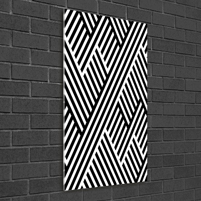 Plexiglasbilder vertikal Geometrischer Hintergrund