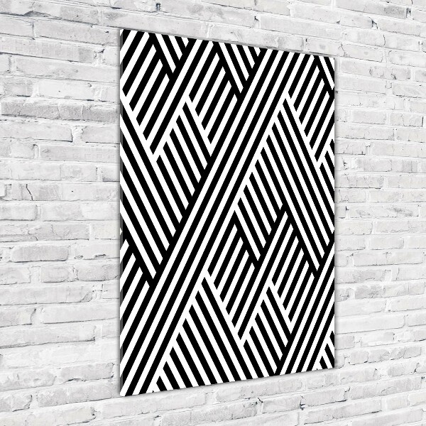 Plexiglasbilder vertikal Geometrischer Hintergrund