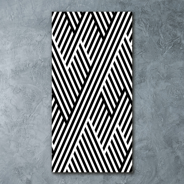 Plexiglasbilder vertikal Geometrischer Hintergrund