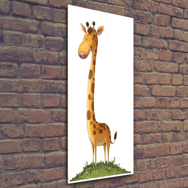 Plexiglasbilder vertikal Giraffe