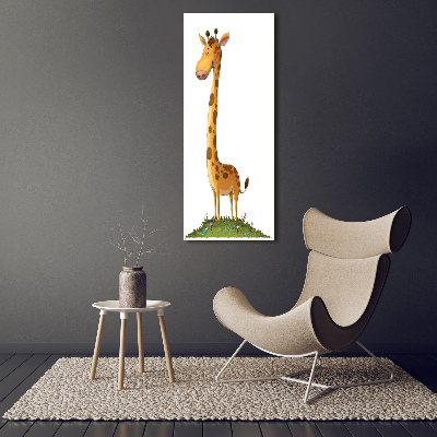 Plexiglasbilder vertikal Giraffe