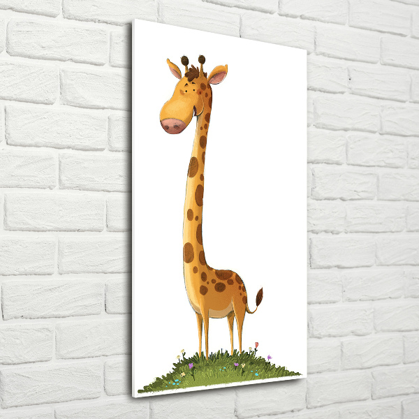 Plexiglasbilder vertikal Giraffe