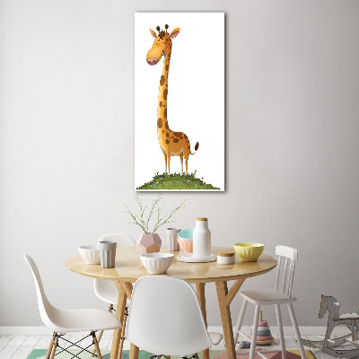 Plexiglasbilder vertikal Giraffe