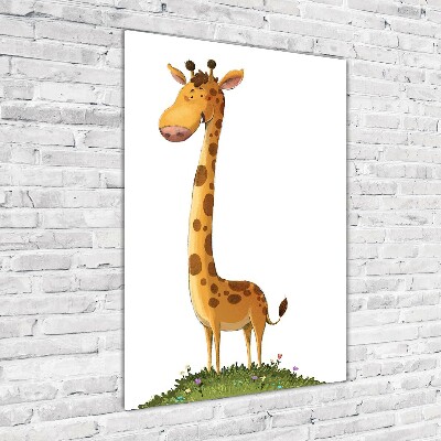 Plexiglasbilder vertikal Giraffe