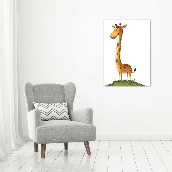 Plexiglasbilder vertikal Giraffe