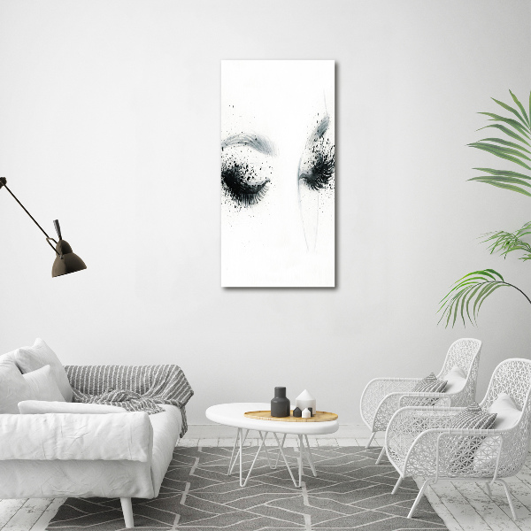 Modernes Acrylbild vertikal Bilden