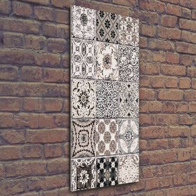 Plexiglasbilder vertikal Keramikfliesen