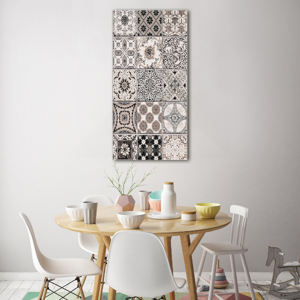 Plexiglasbilder vertikal Keramikfliesen