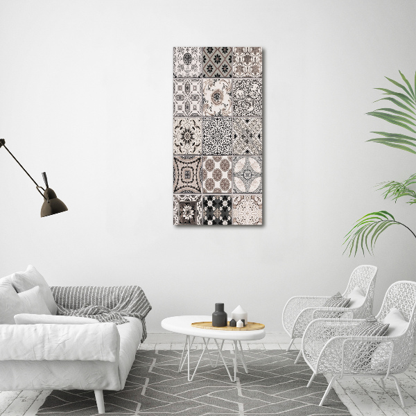 Plexiglasbilder vertikal Keramikfliesen