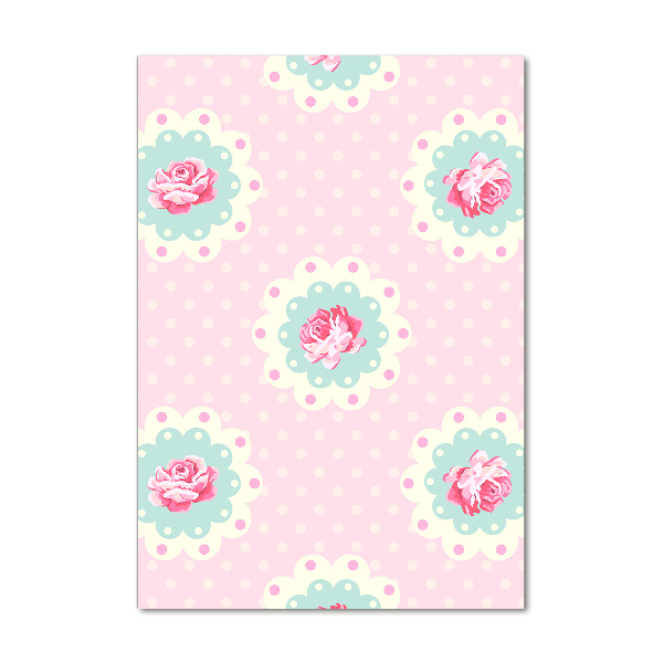 Plexiglasbilder vertikal Rosen