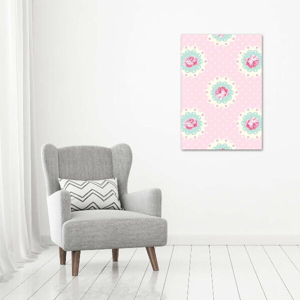 Plexiglasbilder vertikal Rosen