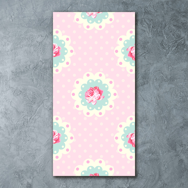 Plexiglasbilder vertikal Rosen