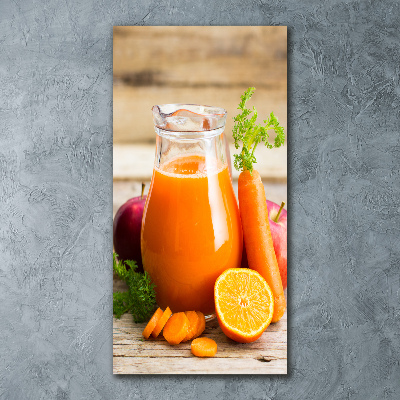 Acrylbild vertikal Fruchtsaft