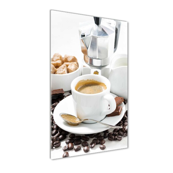 Plexiglasbilder vertikal Eine Tasse Kaffee