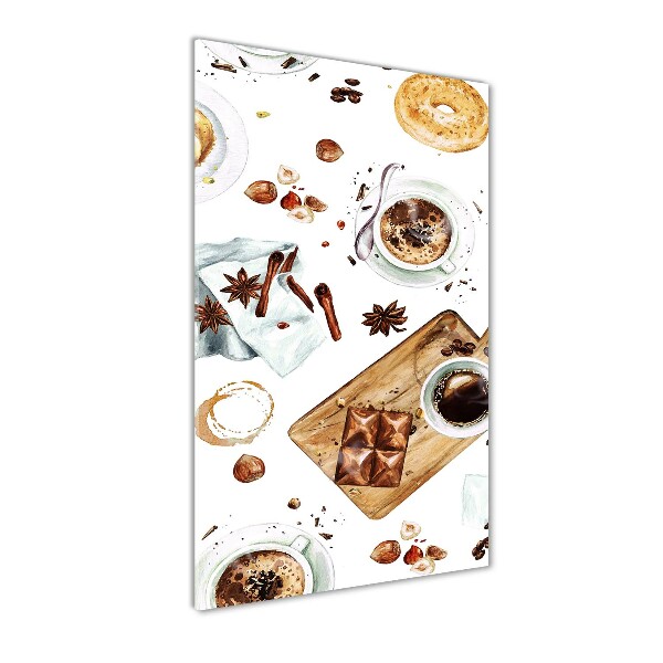 Plexiglasbilder vertikal Frühstück