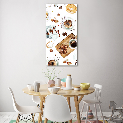 Plexiglasbilder vertikal Frühstück