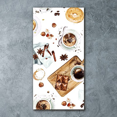 Plexiglasbilder vertikal Frühstück