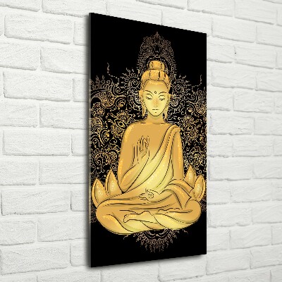 Plexiglasbilder vertikal Buddha und Mandala
