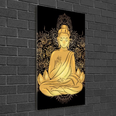 Plexiglasbilder vertikal Buddha und Mandala