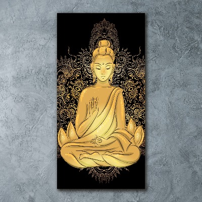 Plexiglasbilder vertikal Buddha und Mandala