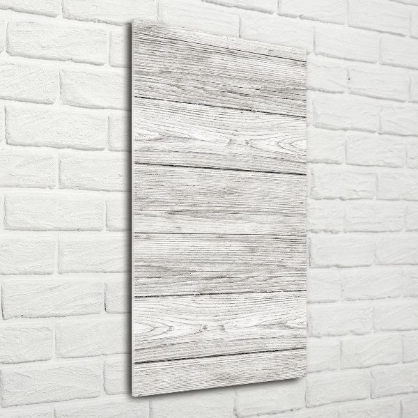 Bild auf Acrylglas vertikal Holzhintergrund
