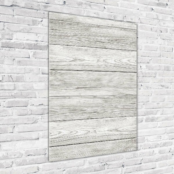 Bild auf Acrylglas vertikal Holzhintergrund