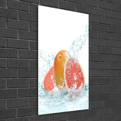 Bild auf Acrylglas vertikal Grapefruits