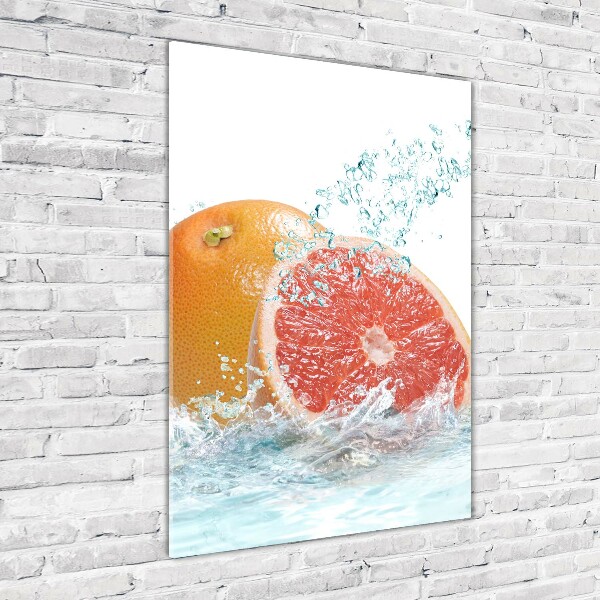 Bild auf Acrylglas vertikal Grapefruits