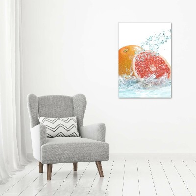 Bild auf Acrylglas vertikal Grapefruits