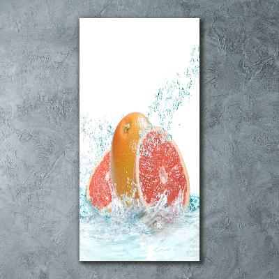 Bild auf Acrylglas vertikal Grapefruits