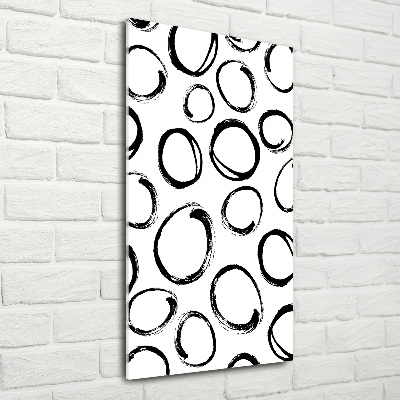 Modernes Acrylbild vertikal Kolik