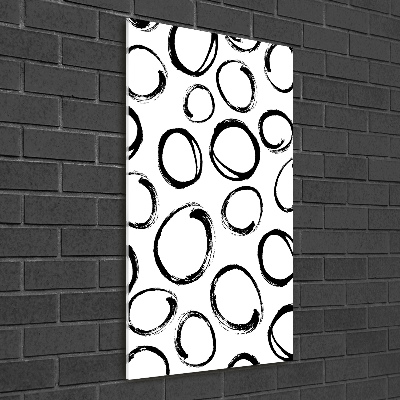 Modernes Acrylbild vertikal Kolik