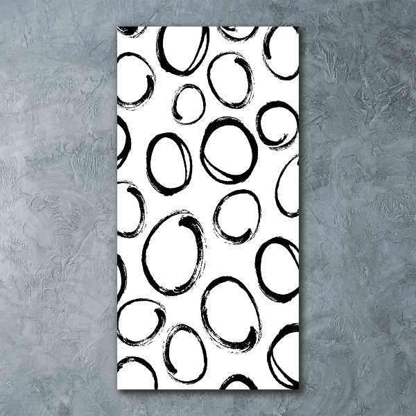 Modernes Acrylbild vertikal Kolik