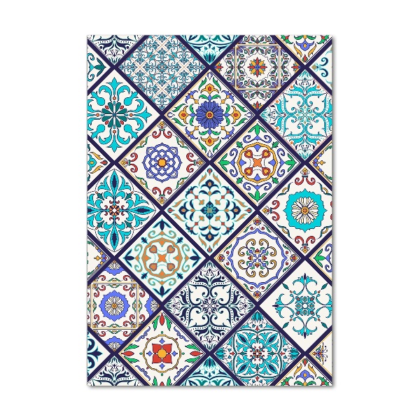 Bild auf Acrylglas vertikal Keramikfliesen