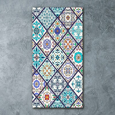 Bild auf Acrylglas vertikal Keramikfliesen