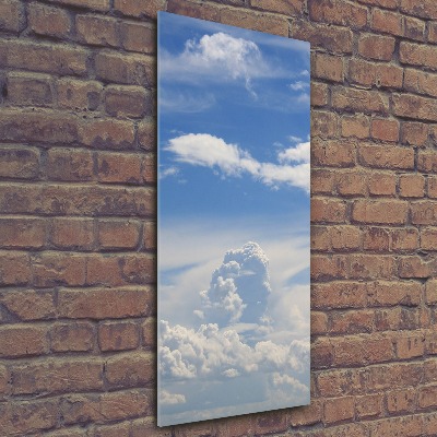 Plexiglasbilder vertikal Wolken am Himmel