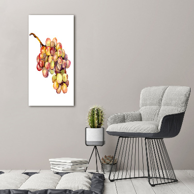 Modernes Acrylbild vertikal Trauben