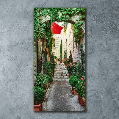 Plexiglasbilder vertikal Straßen Frankreichs